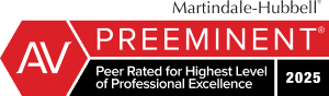 Martindale-Hubbell Preeminent 2025